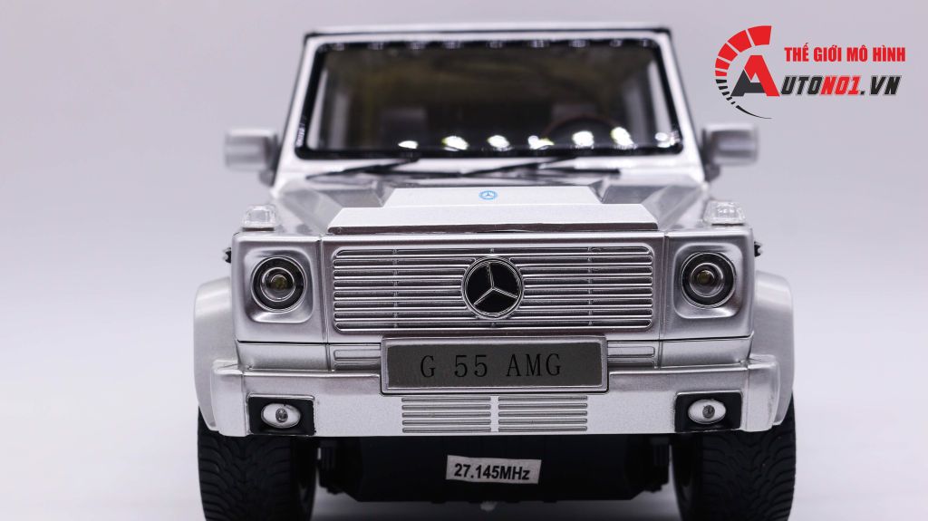 RASTAR XE ĐIỀU KHIỂN MERCEDES BENZ G55 AMG SILVER 1:14 1258