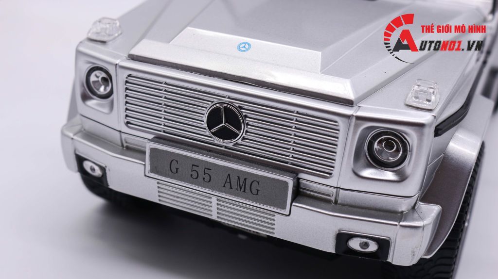 RASTAR XE ĐIỀU KHIỂN MERCEDES BENZ G55 AMG SILVER 1:14 1258