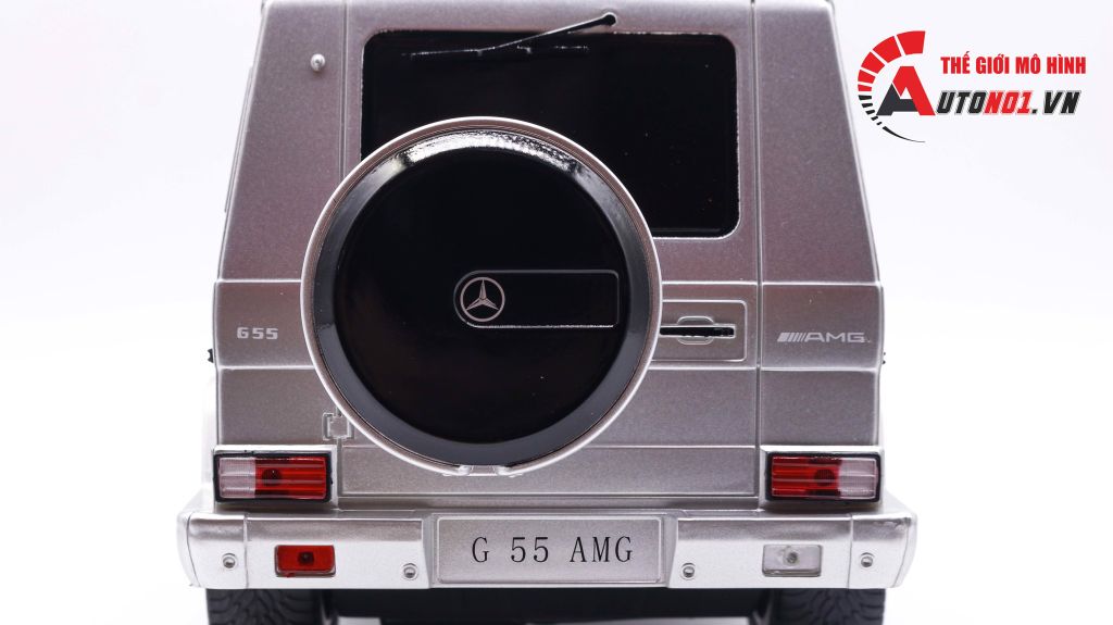 RASTAR XE ĐIỀU KHIỂN MERCEDES BENZ G55 AMG SILVER 1:14 1258