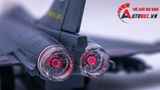  Mô hình máy bay Dassault Rafale black có đèn có âm thanh MB22021 