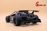  MÔ HÌNH XE ĐIỀU KHIỂN Ô TÔ BUGATTI GREY 1:16 SUPERGT 6333 