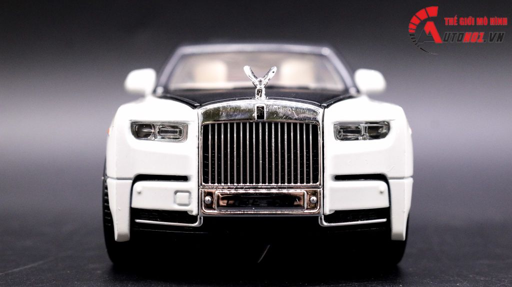 Mô hình xe Rolls Royce Phantom trần xe bầu trời sao tỉ lệ 1:24 Chezhi 7320