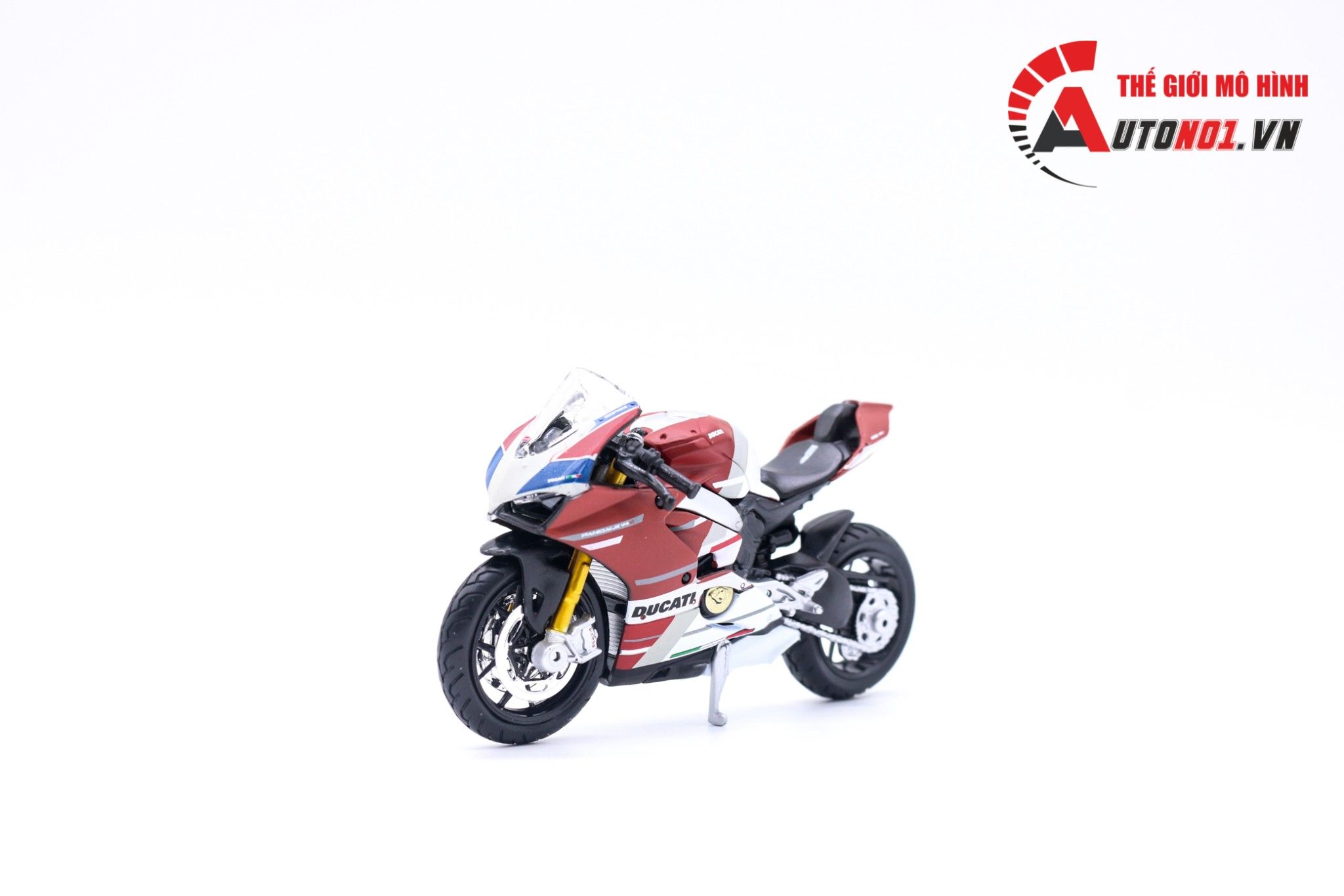  Mô hình xe Ducati Panigale V4S corse red 1:18 Maisto 6819 