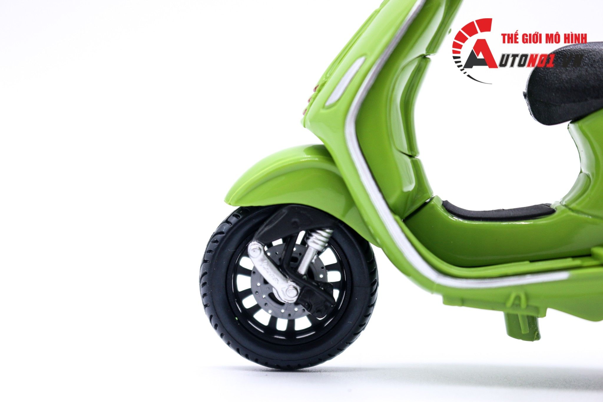 Mô hình xe Vespa sprint 150 abs 2017 green 1:18 Maisto 7070O