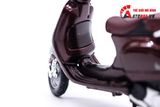  Mô hình xe Vespa lxv 2013 brown 1:18 Maisto 7070A 