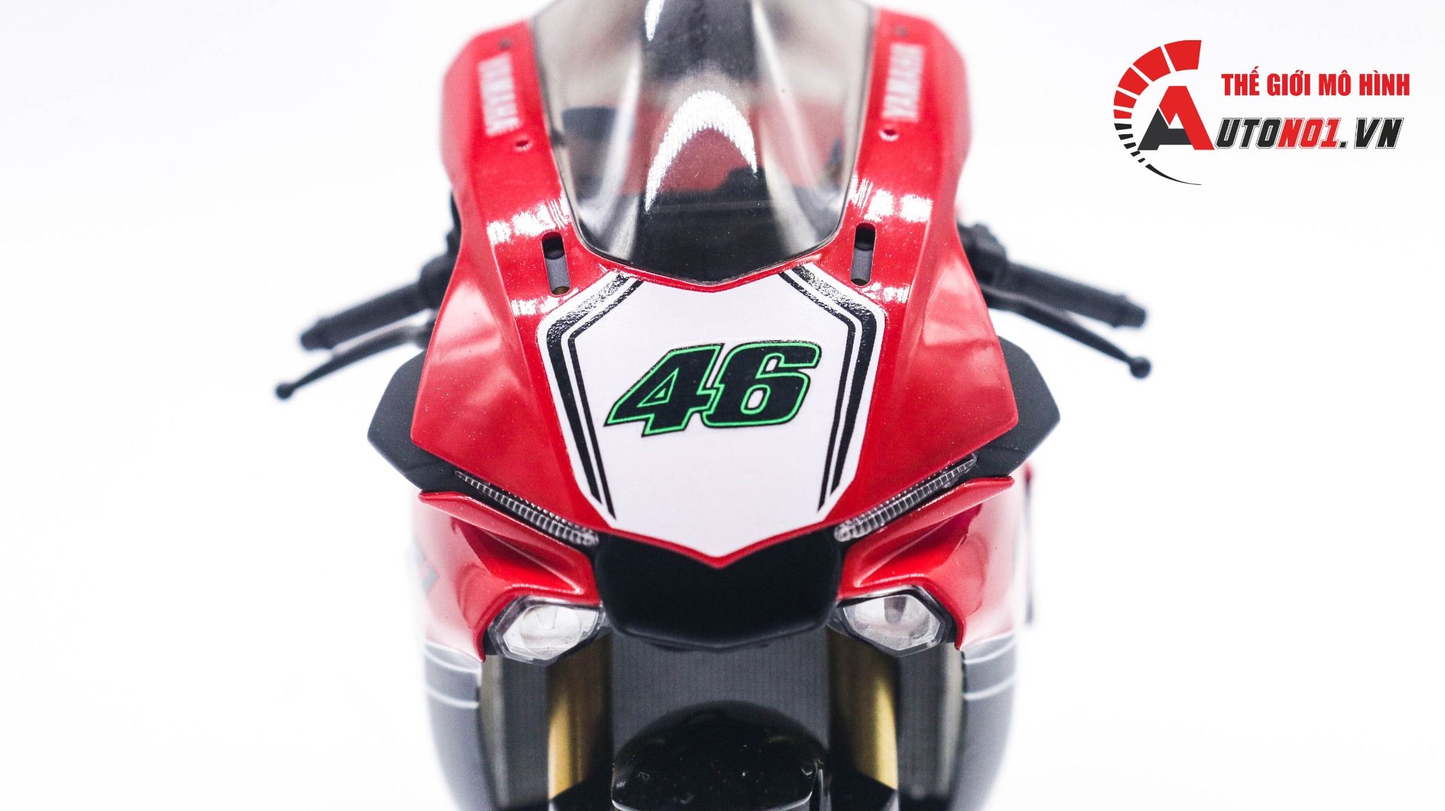  Mô hình xe Yamaha Yzf R1m Anniversary 60th 1:12 Tamiya D123g 