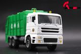  Mô hình xe rác green 1:50 huayi alloy 7640 