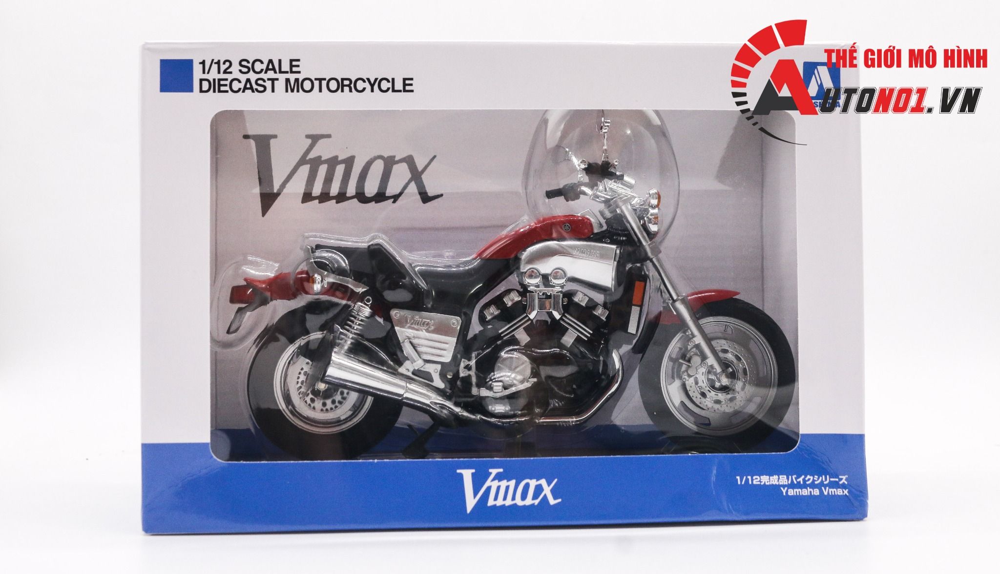 Mô hình xe Yamaha VMax 1:12 Aoshima 8042