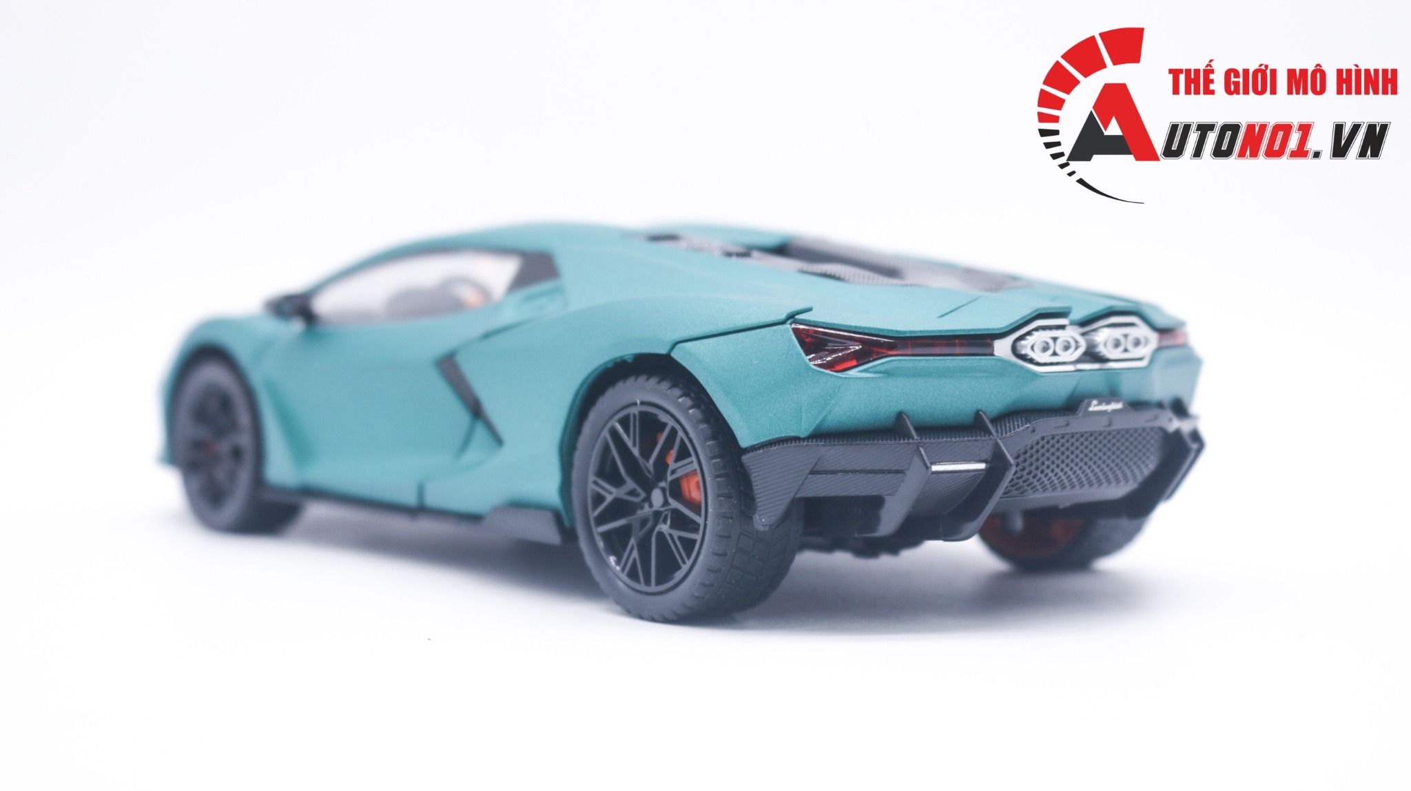 Mô hình Lamborghini Revuelto có đèn-đánh lái được-mở full cửa-full kính tỉ lệ 1:24 Alloy Model OT418