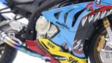  Mô hình xe độ BMW S1000RR Cá Mập độ pô tỉ lệ 1:12 Autono1 Joycity D022A 