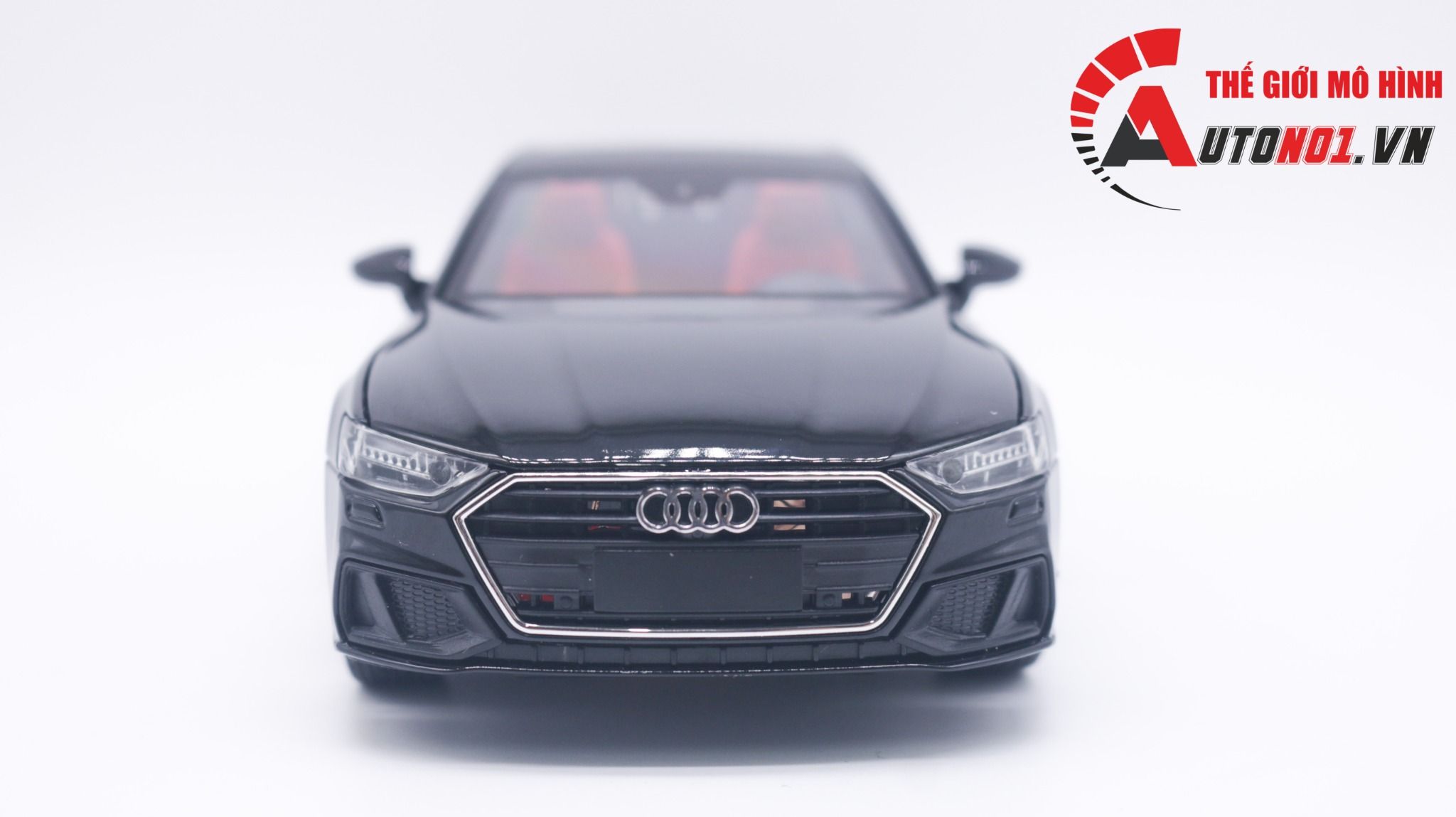 Mô hình xe Audi A7 full open, đánh lái được, có đèn và âm thanh tỉ lệ 1:24 Chezhi OT420