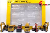  Mô hình bộ 6 xe công trình 1:60 hytruck 7602 