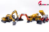  Mô hình bộ 6 xe công trình 1:60 hytruck 7602 