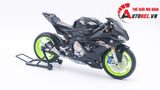  Mô hình xe độ Bmw S1000rr 2020 black độ nồi - độ pô 1:12 Autono1 Welly D226K 