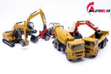  Mô hình bộ 6 xe công trình 1:60 hytruck 7602 