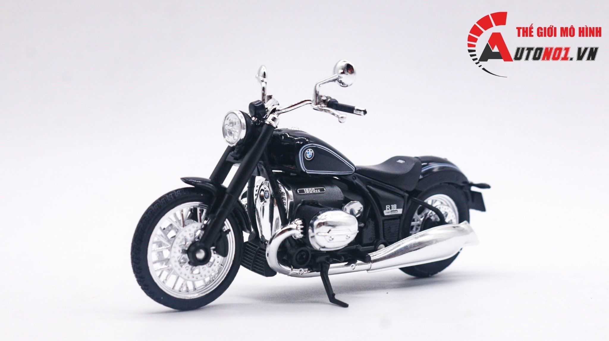 Mô hình xe BMW R18 1800cc tỉ lệ 1:18 Welly MT007