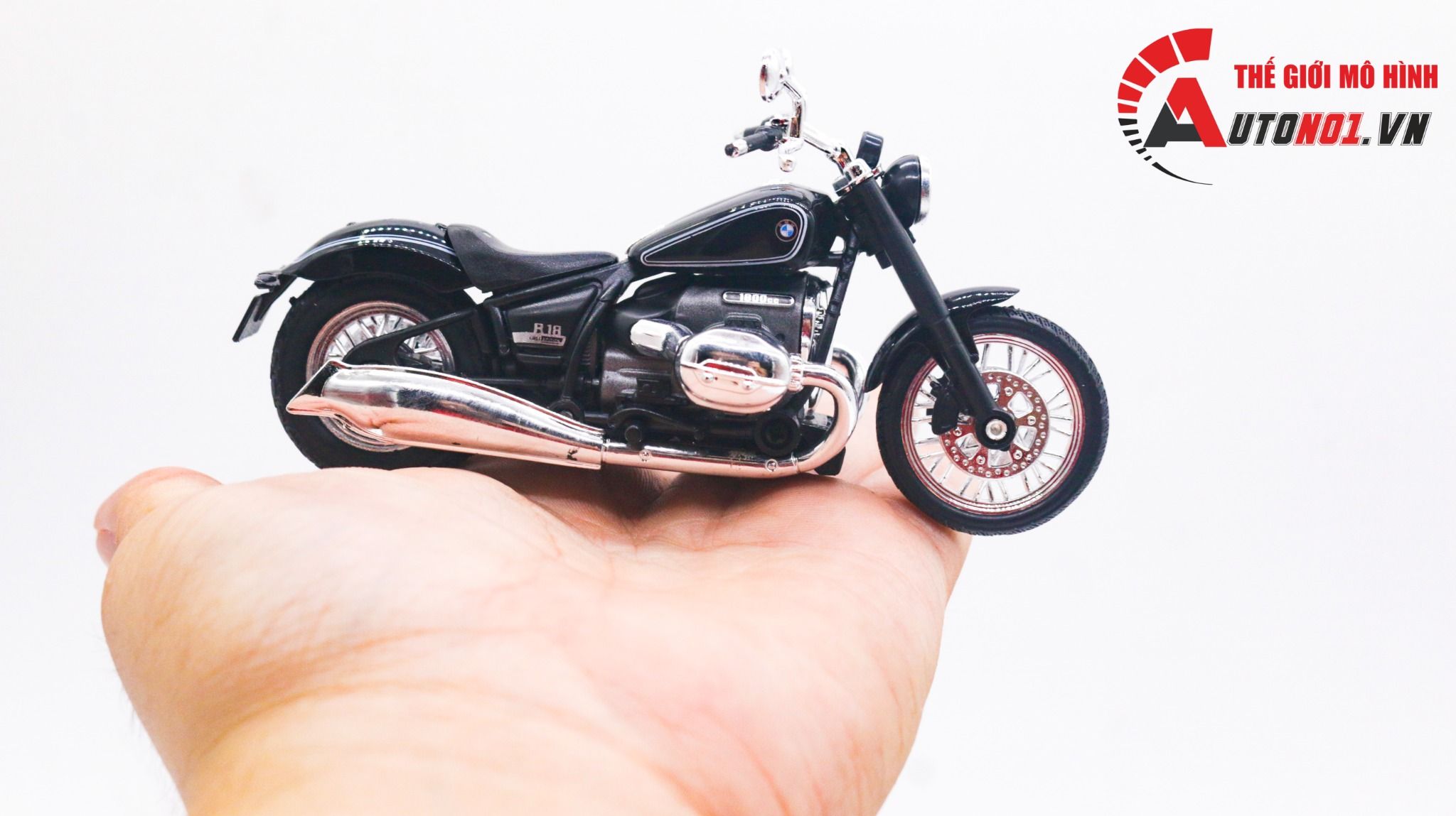 Mô hình xe BMW R18 1800cc tỉ lệ 1:18 Welly MT007