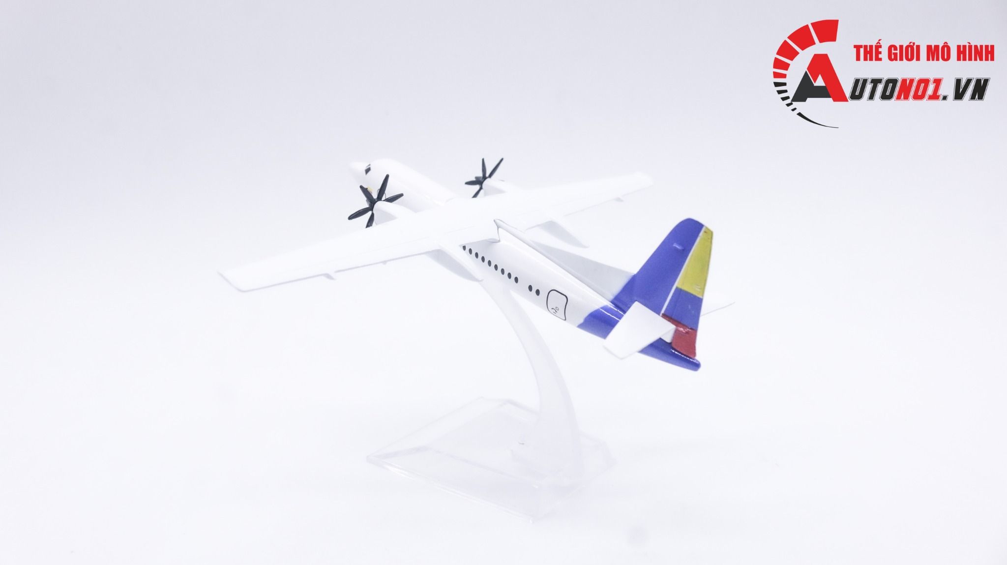 Mô hình máy bay cánh quạt ATR72-60 Columbia Avianca Satena FK50 16cm MB16155