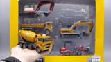  Mô hình bộ 6 xe công trình 1:60 hytruck 7602 