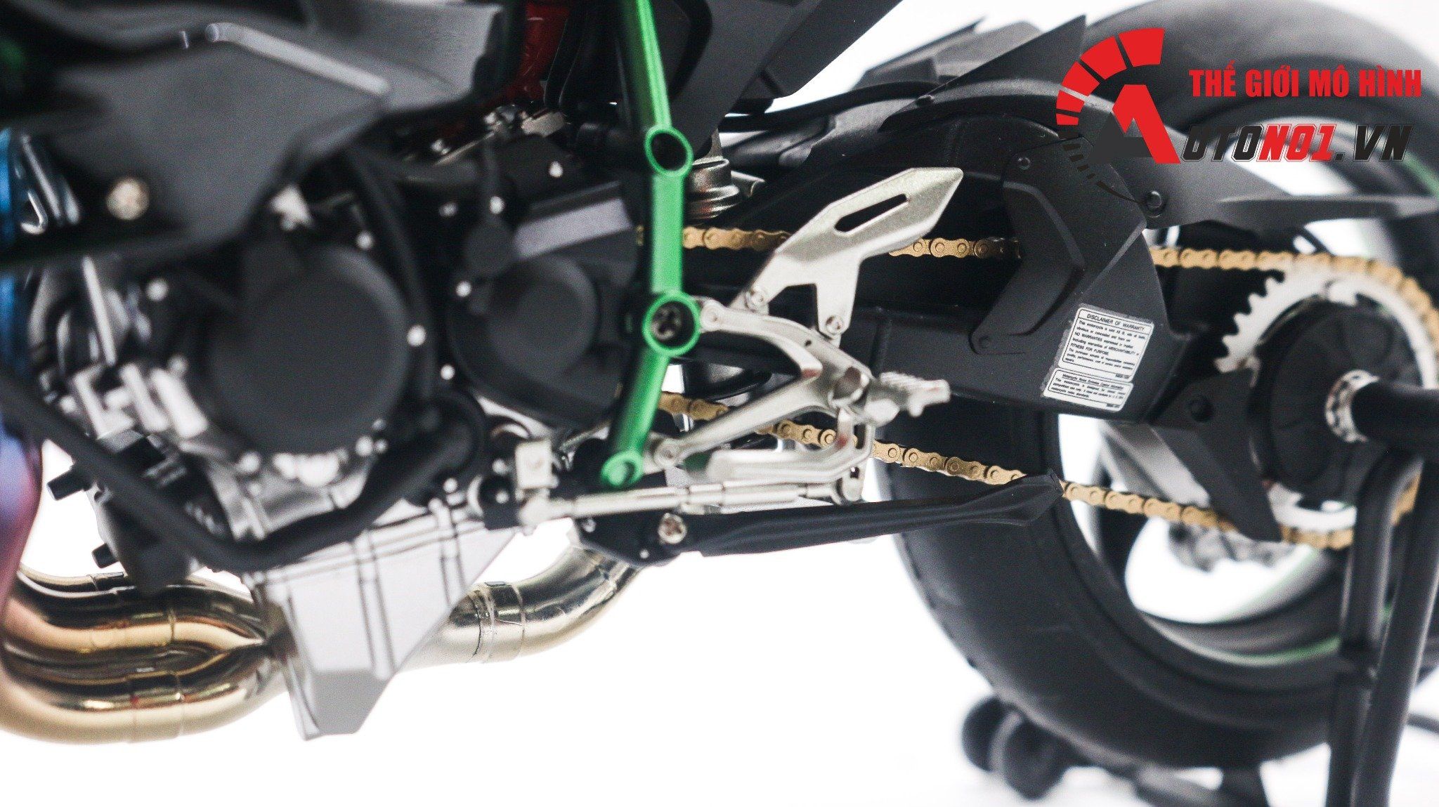 Mô hình xe cao cấp Kawasaki H2r 1:12 Tamiya D097C