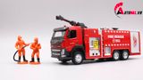  Mô hình xe cứu hỏa vòi rồng 1:50 caipo 7638 