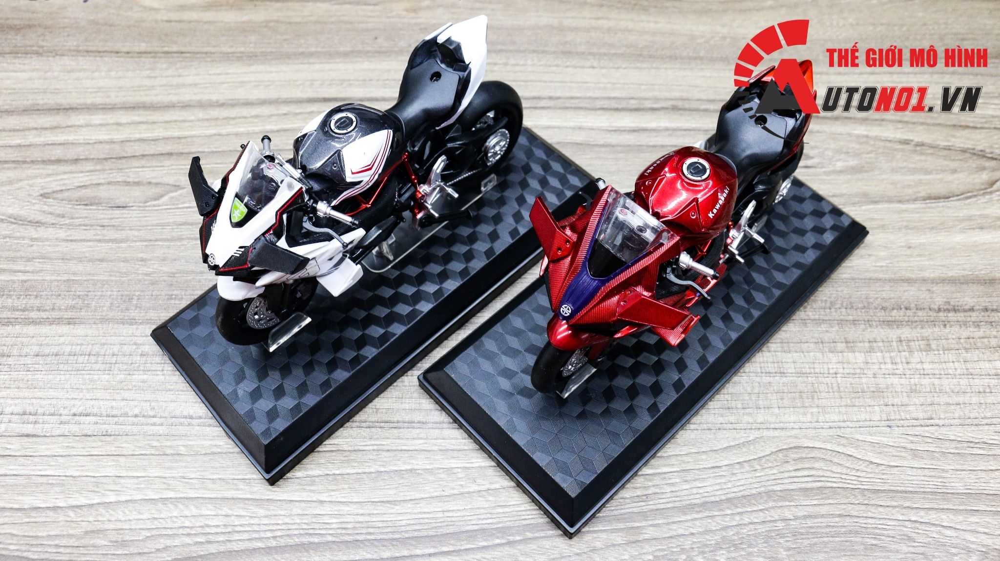 Mô hình xe Kawasaki Ninja H2R 1:12 MSZ 8072