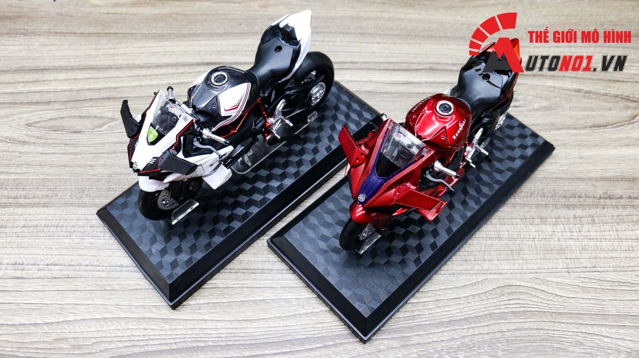  Mô hình xe Kawasaki Ninja H2R 1:12 MSZ 8072 