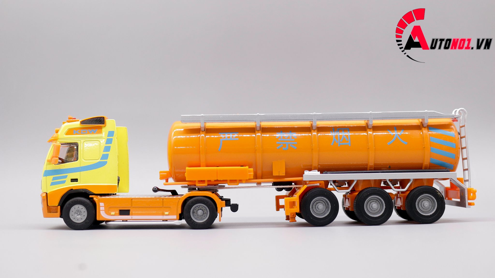  Mô hình xe chở dầu orange 1:50 kaidiwei 7632 