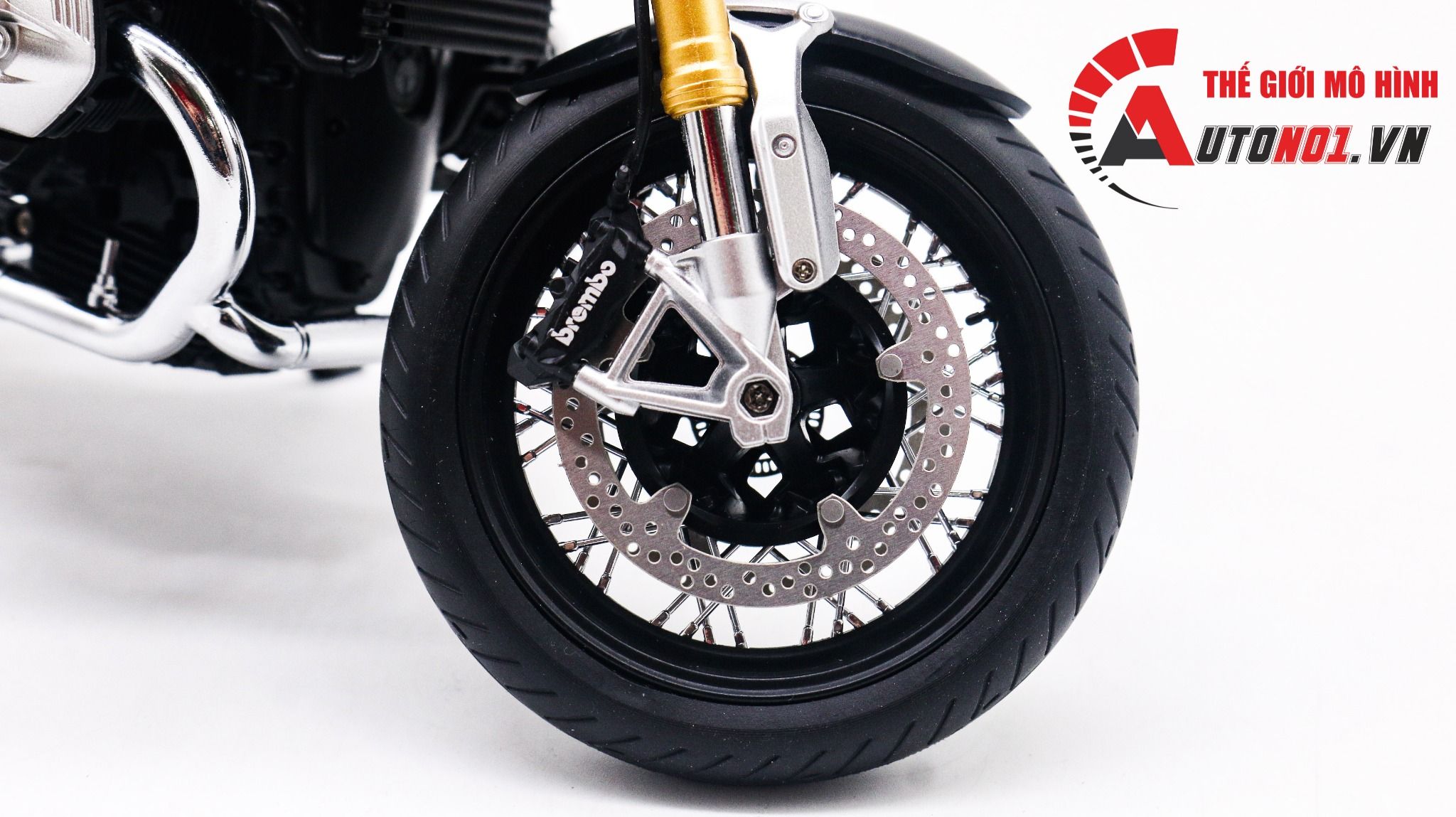  Mô hình xe cao cấp Bmw R Nine T No.21 Hoàn Thiện 1:9 Meng D230f 