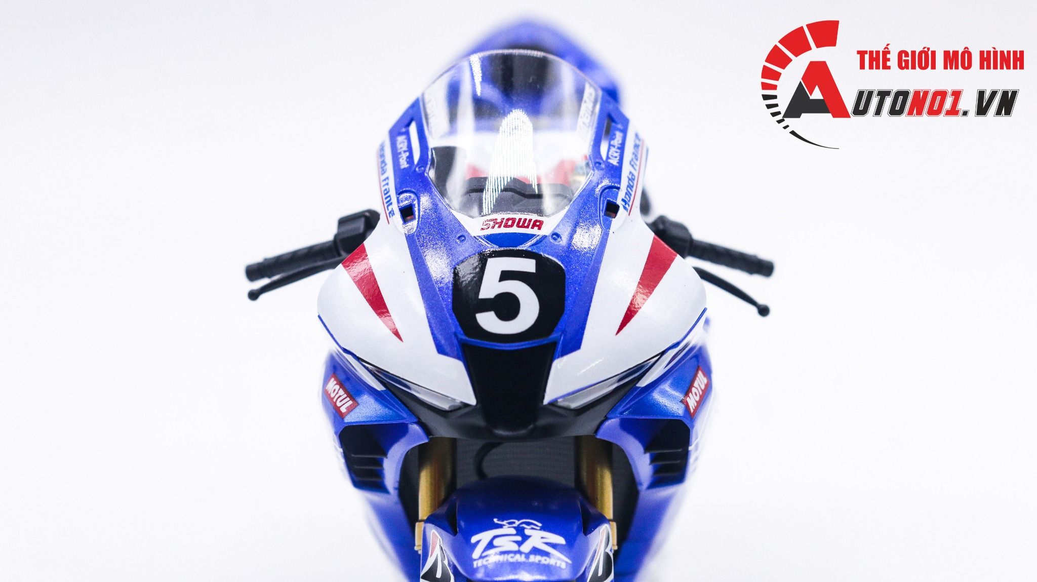 Mô hình xe cao cấp Honda CBR1000RR F.C.D TSR France 2020 1:12 Tamiya D097D
