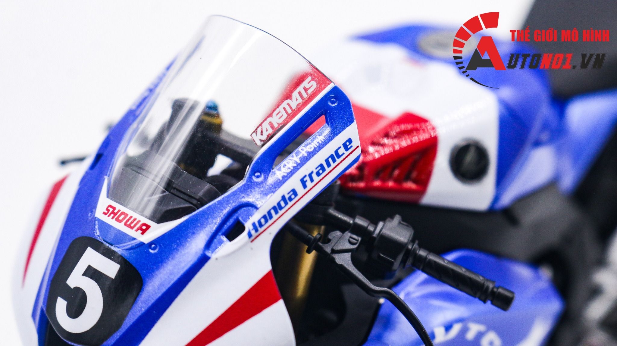 Mô hình xe cao cấp Honda CBR1000RR F.C.D TSR France 2020 1:12 Tamiya D097D