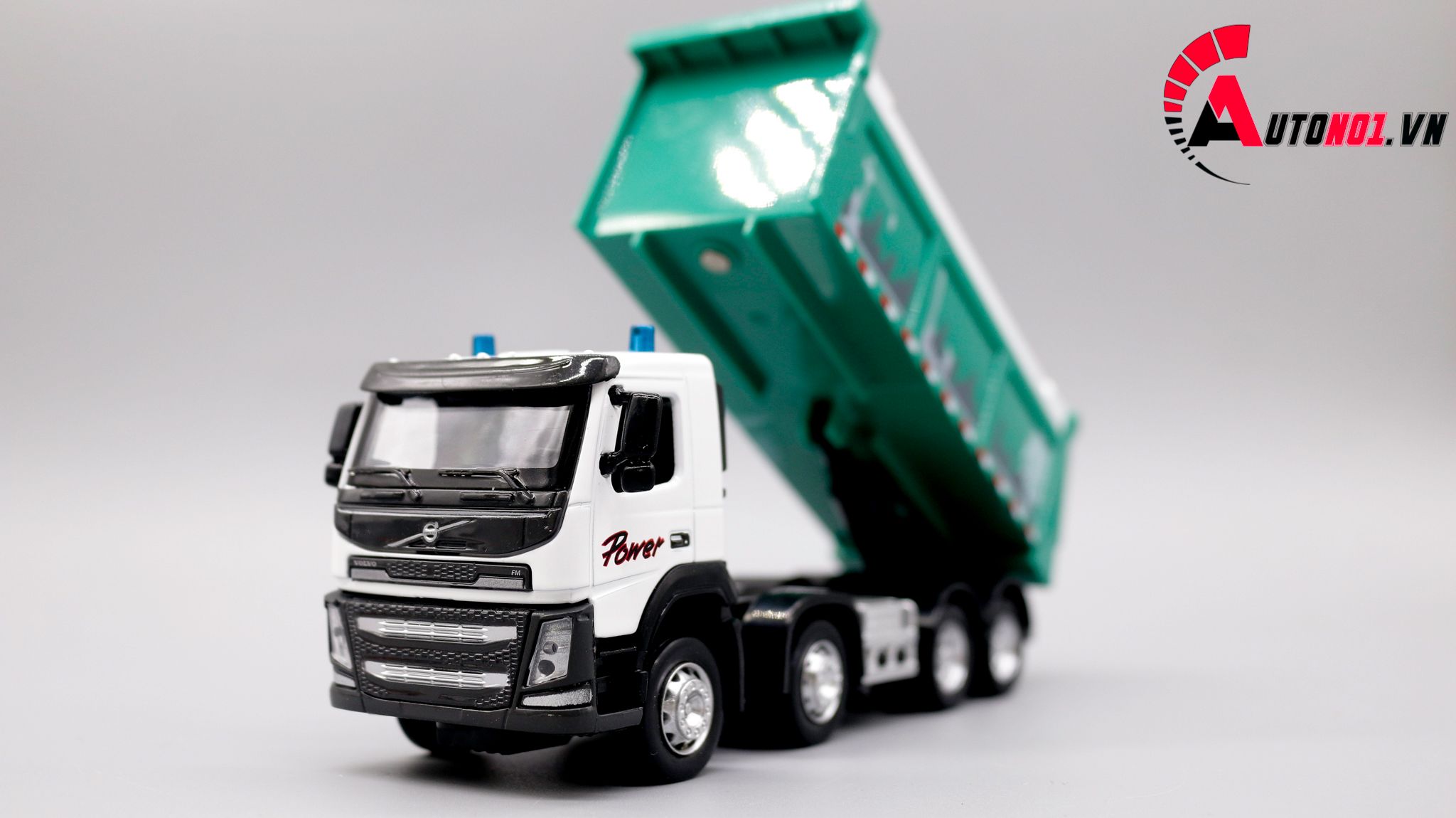  Mô hình xe tải thùng green 1:50 caipo 7634 