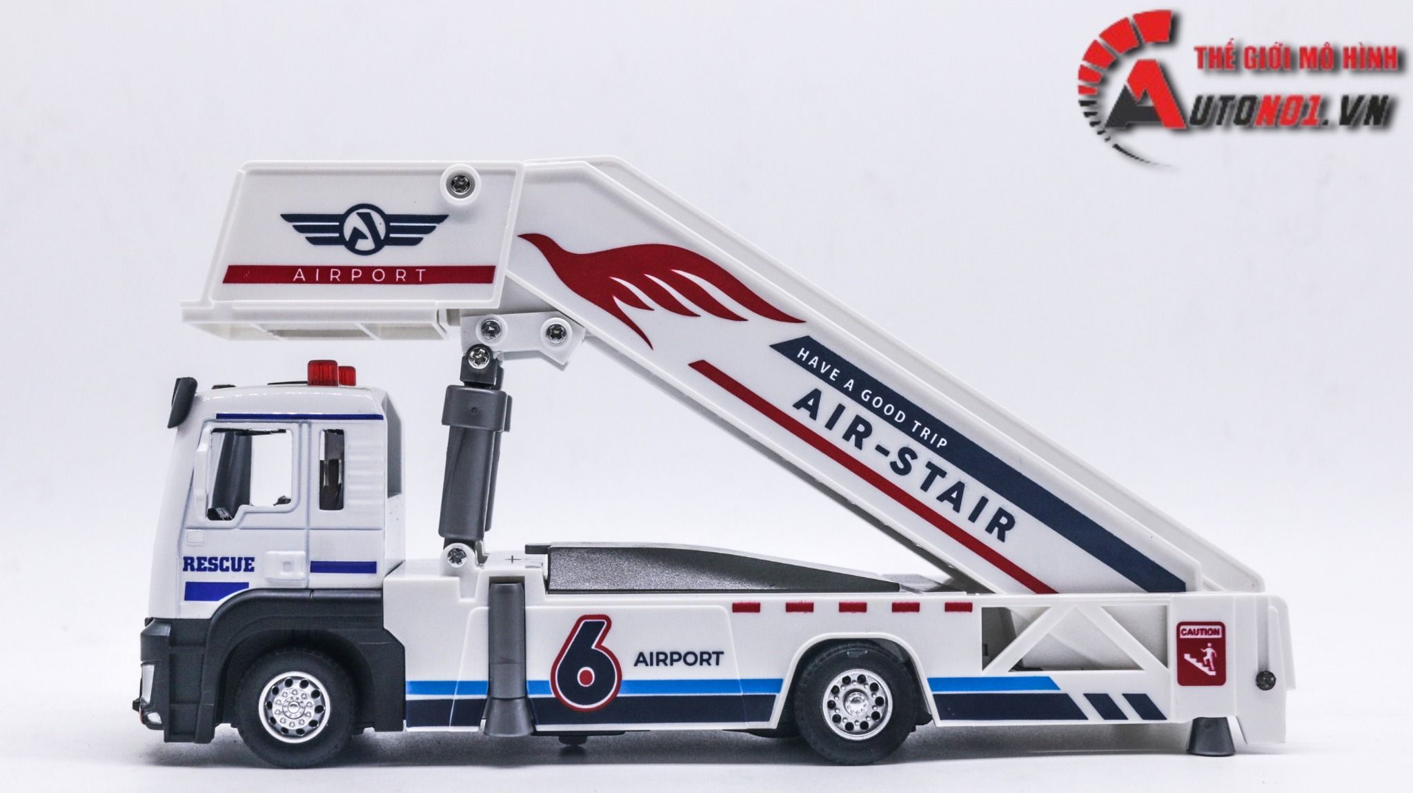 Mô hình xe thang trượt sân bay có âm thanh - đèn tỉ lệ 1:32 Ty model OT488