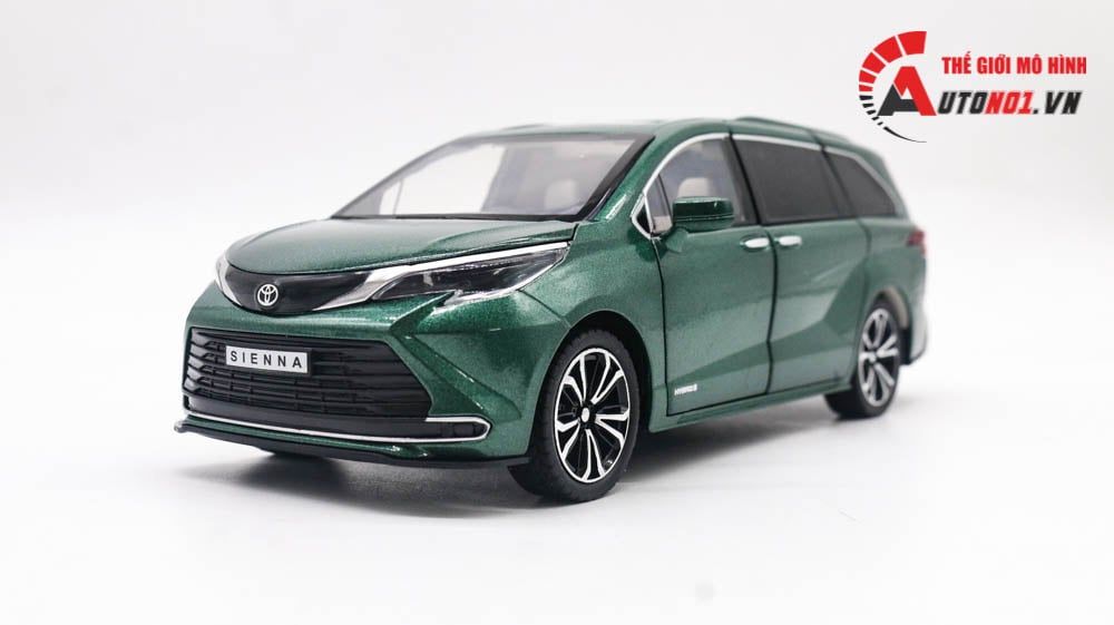 MÔ HÌNH XE TOYOTA SIENNA MPV 1:24 HENGTENG MODEL 8083