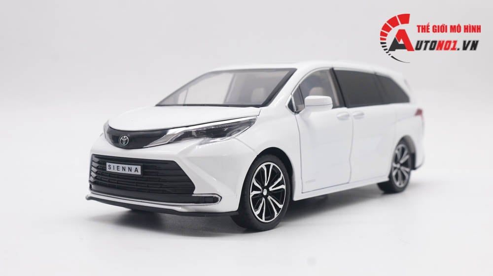 Mô hình xe Toyota Sienna Mpv 1:24 Hengteng Model OT416