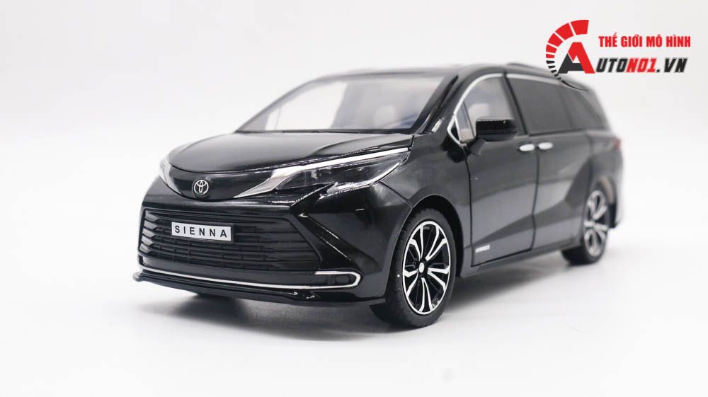 MÔ HÌNH XE TOYOTA SIENNA MPV 1:24 HENGTENG MODEL 8083