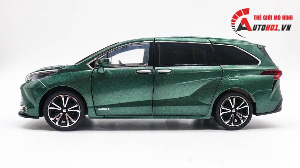  Mô hình xe Toyota Sienna Mpv 1:24 Hengteng Model OT416 