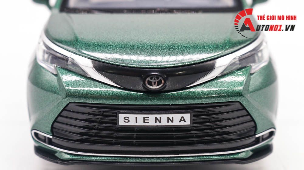 Mô hình xe Toyota Sienna Mpv 1:24 Hengteng Model OT416