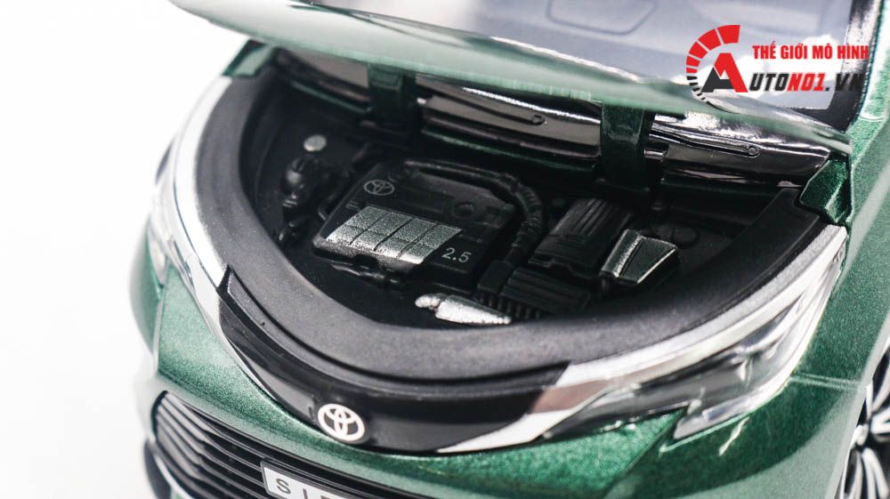 Mô hình xe Toyota Sienna Mpv 1:24 Hengteng Model OT416