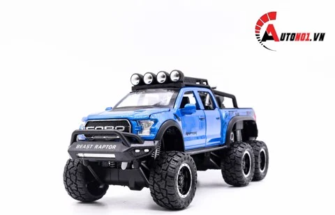  Mô hình xe Ford Beast Raptor F150 Offroad tỉ lệ 1:28 Chezhi 32129 6000 