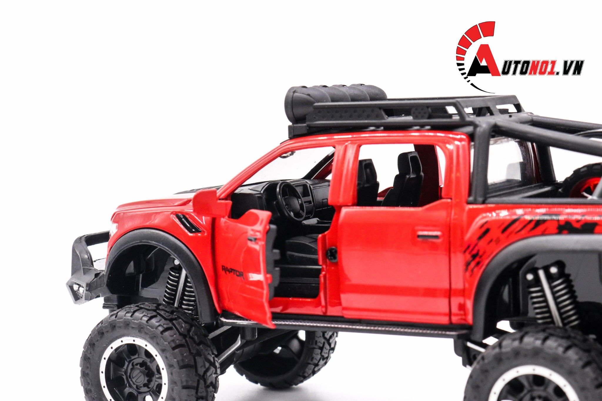  Mô hình xe Ford Beast Raptor F150 Offroad tỉ lệ 1:28 Chezhi 32129 6000 