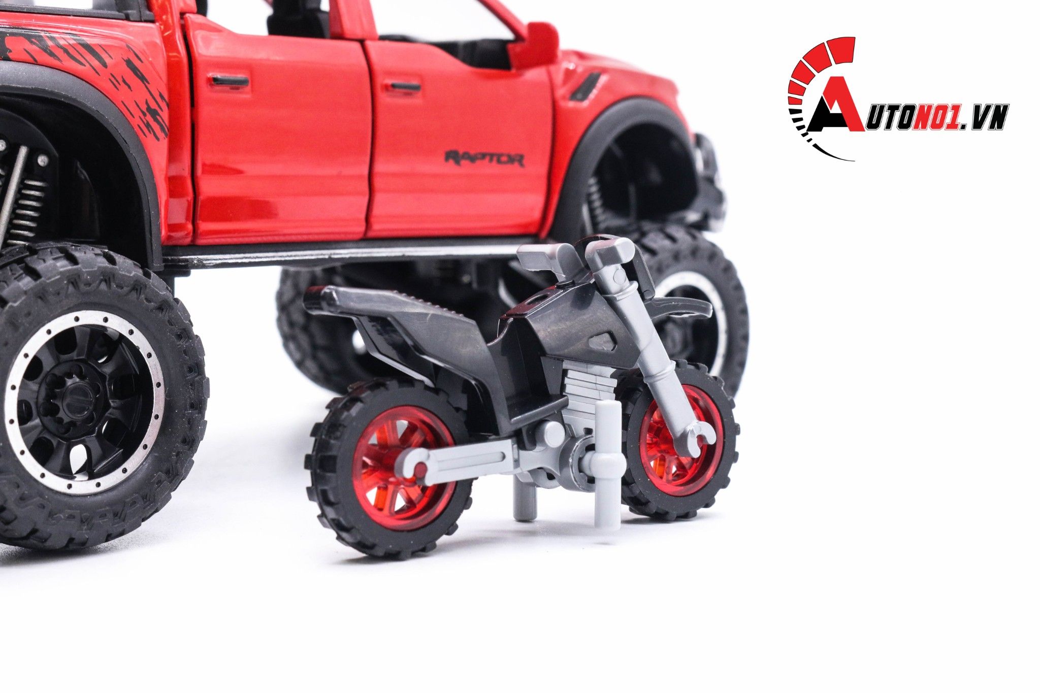  Mô hình xe Ford Beast Raptor F150 Offroad tỉ lệ 1:28 Chezhi 32129 6000 