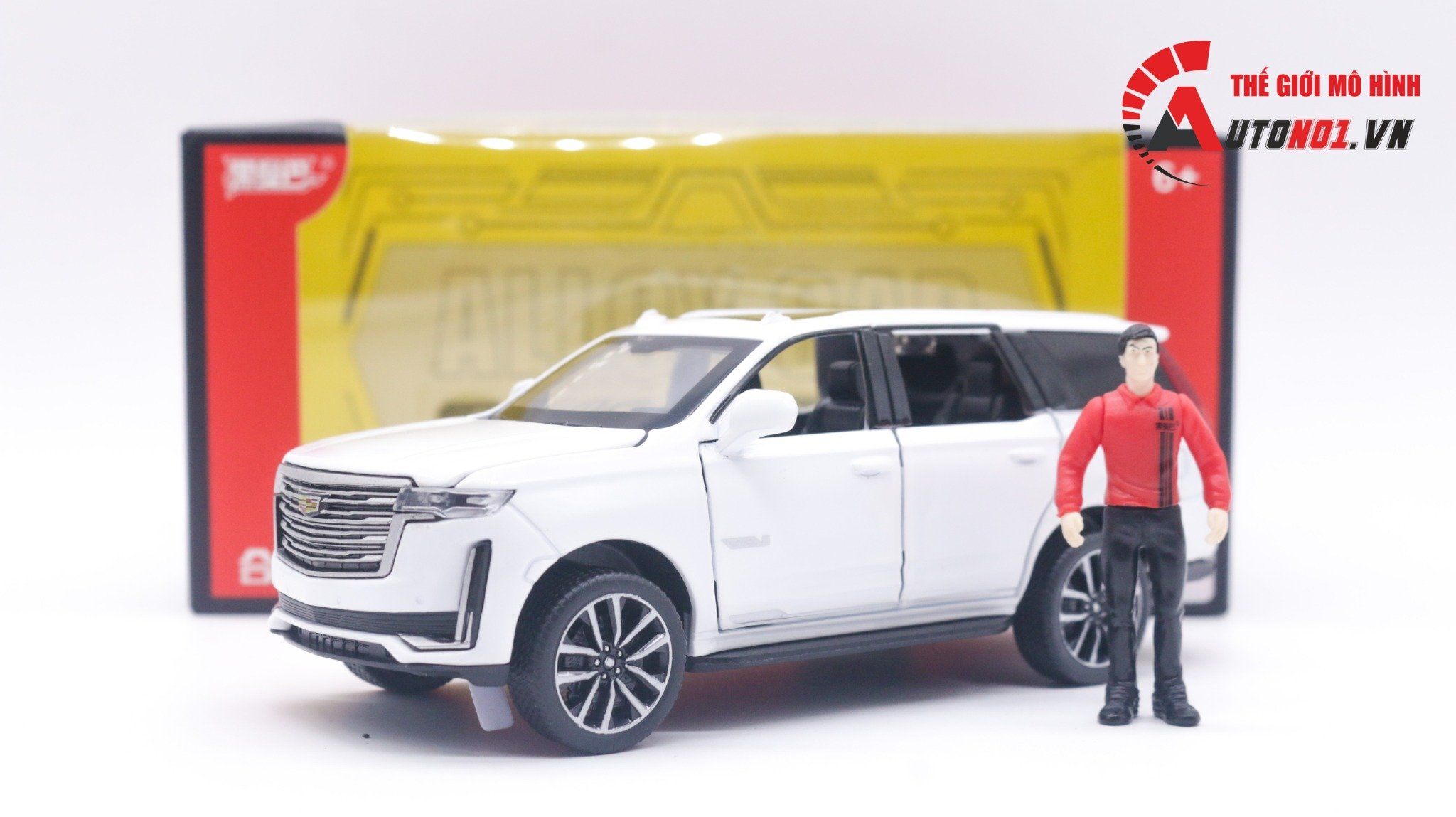 Mô hình xe ô tô Cadillac Escalade tỉ lệ 1:32 Alloy model OT052