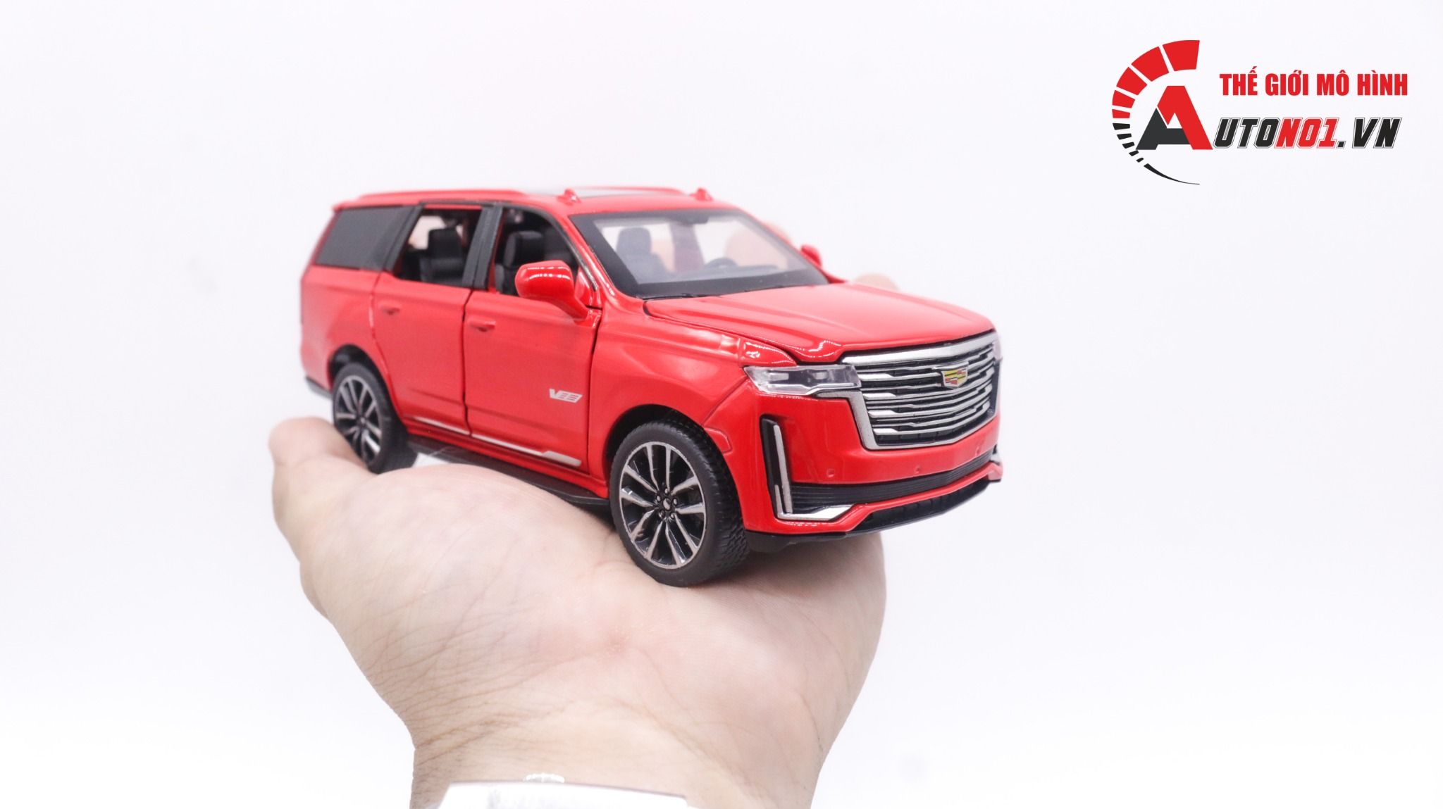 Mô hình xe ô tô Cadillac Escalade tỉ lệ 1:32 Alloy model OT052