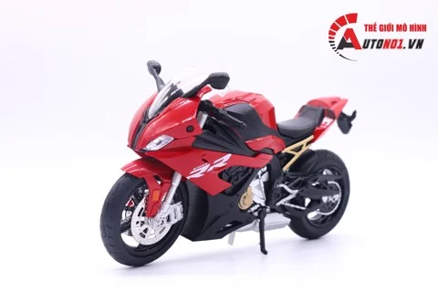  Mô hình xe Bmw s1000rr 2020 tỉ lệ 1:12 Huayi Alloy 7065 