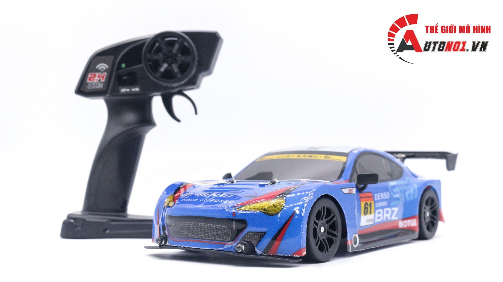 Xe điều khiển drift 2 cầu bản nâng cấp có điều tốc, có đèn, bánh drift subaru denso model 2023 pin 7.4v 30km/h DK013