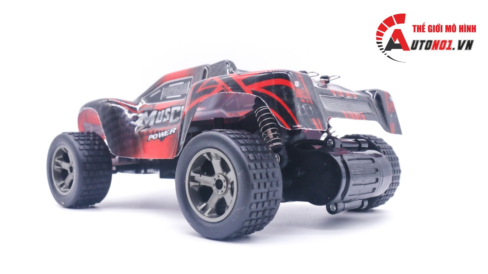 Mô hình xe điều khiển địa hình Muscle Extreme power red tỉ lệ 1:18 Deer man DK004