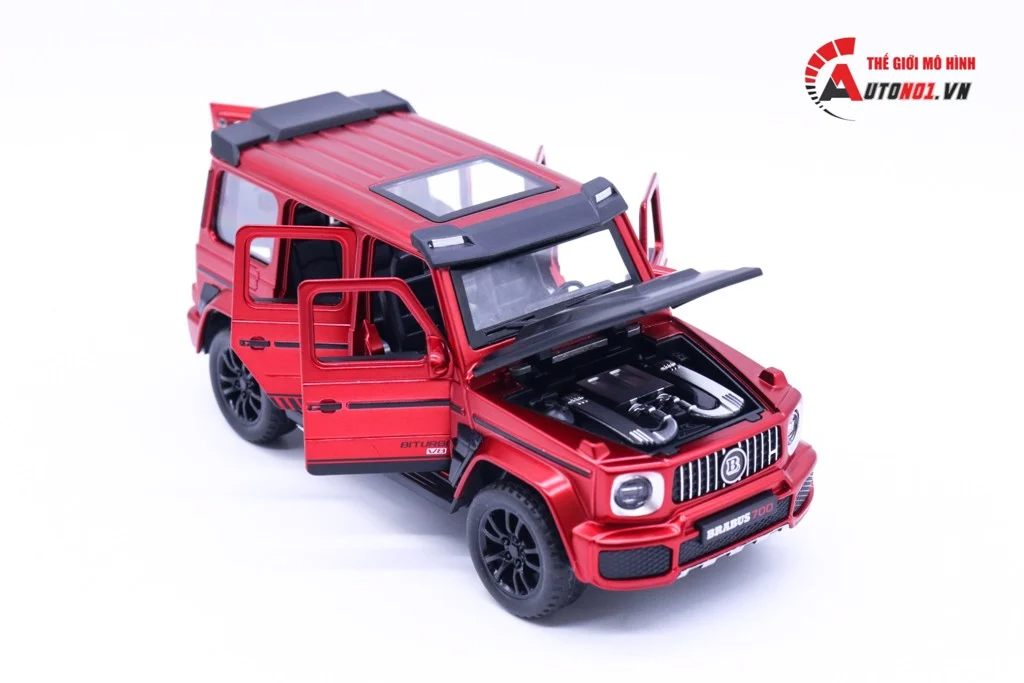  Mô hình xe Mercedes-benz Brabus G700 tỉ lệ 1:32 JIiaye model VB32523 3680 