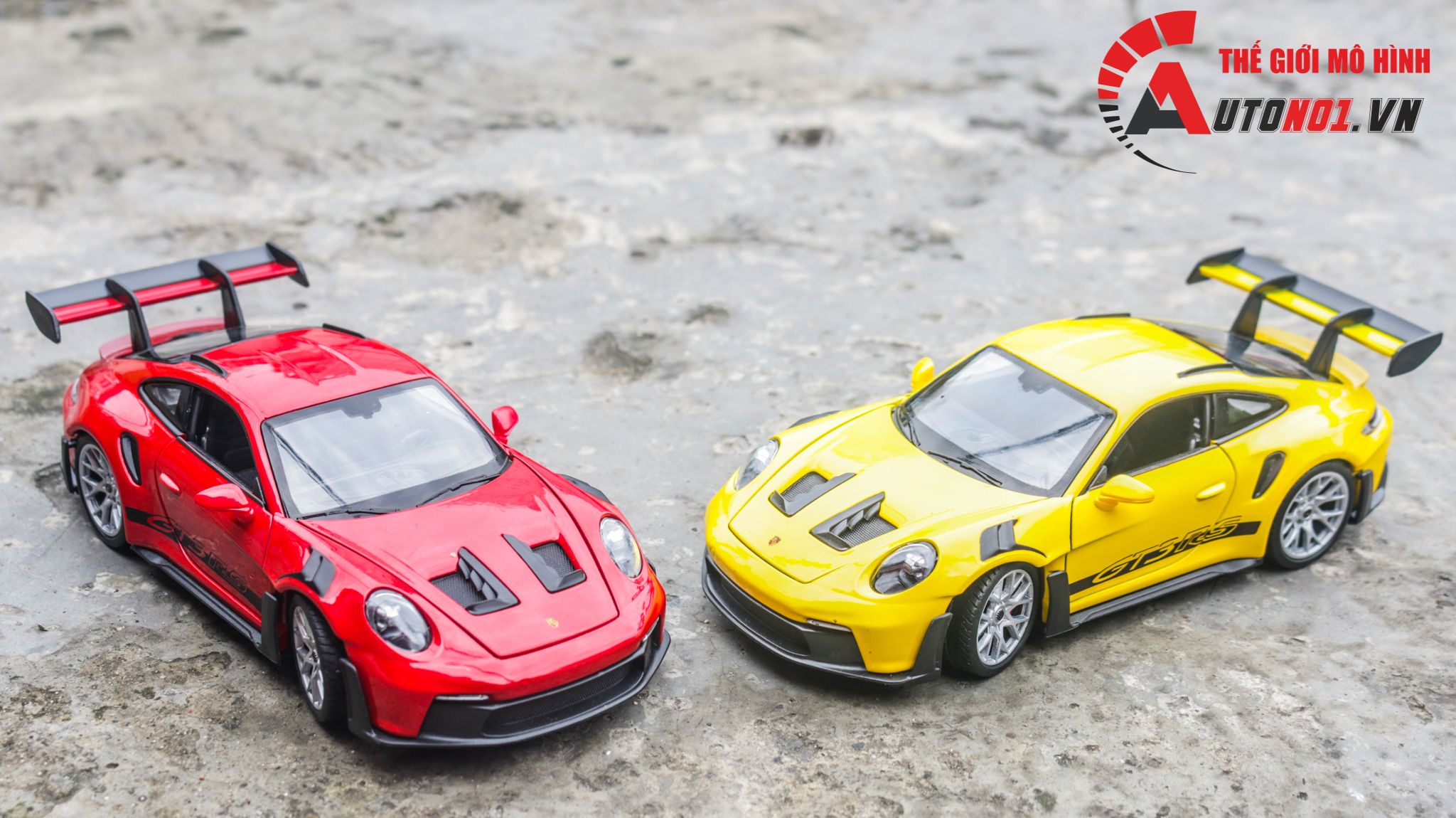 Mô hình xe Porsche 911 (992) GT3 RS tỉ lệ 1:24 Welly OT456