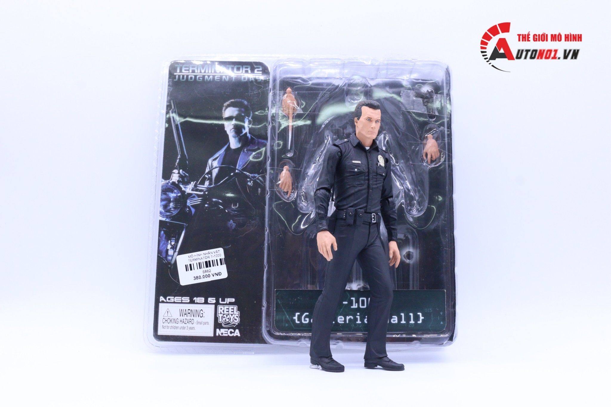  Mô hình nhân vật Terminator T-1000 Galleria Mall 17cm Real toys fg176 